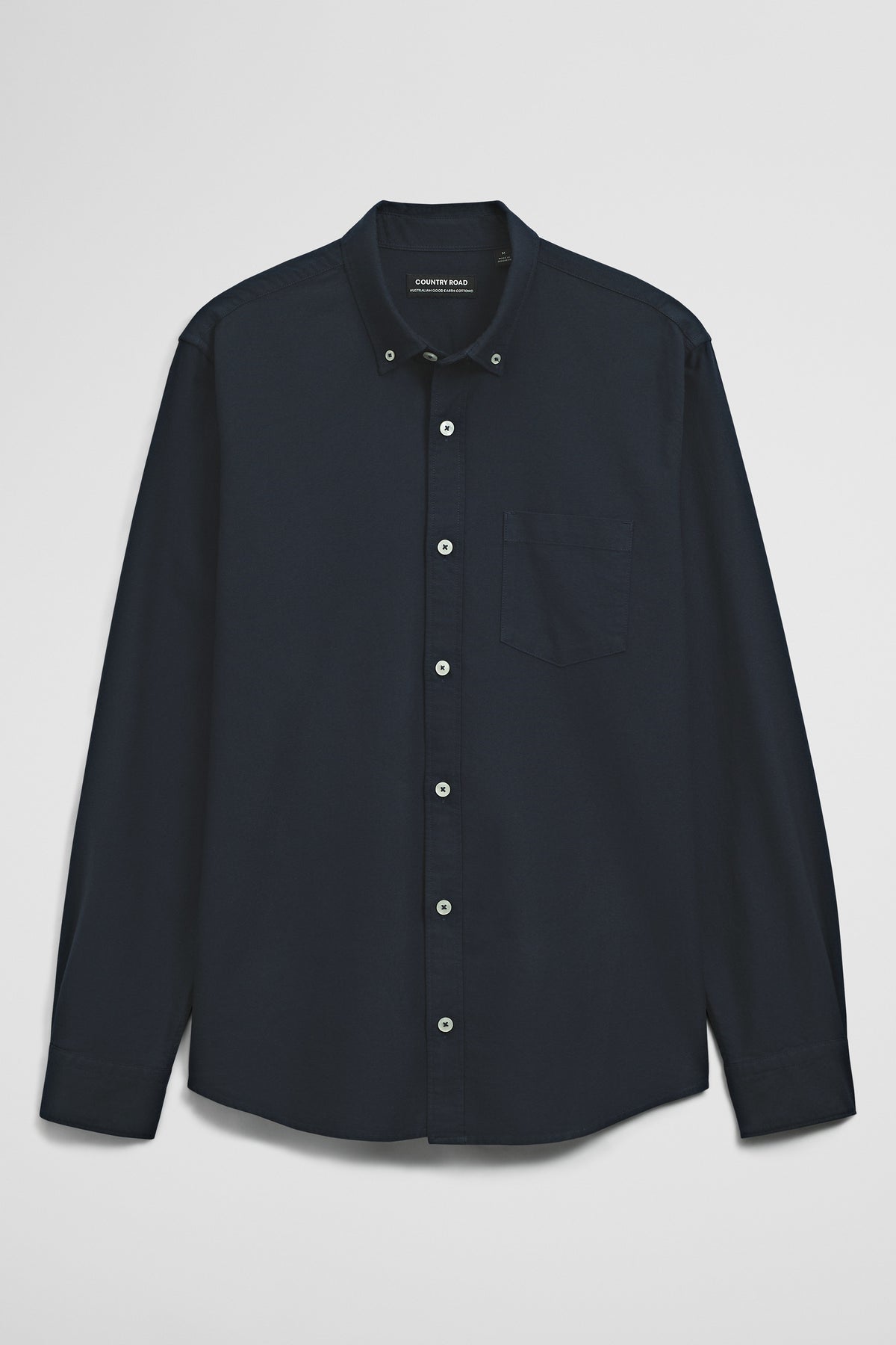 Regular Fit Australian Good Earth Cotton Oxford Shirt