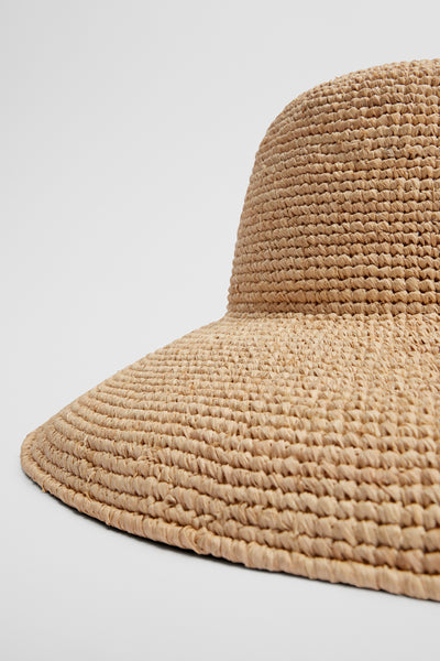 Raffia Wide Brim Hat