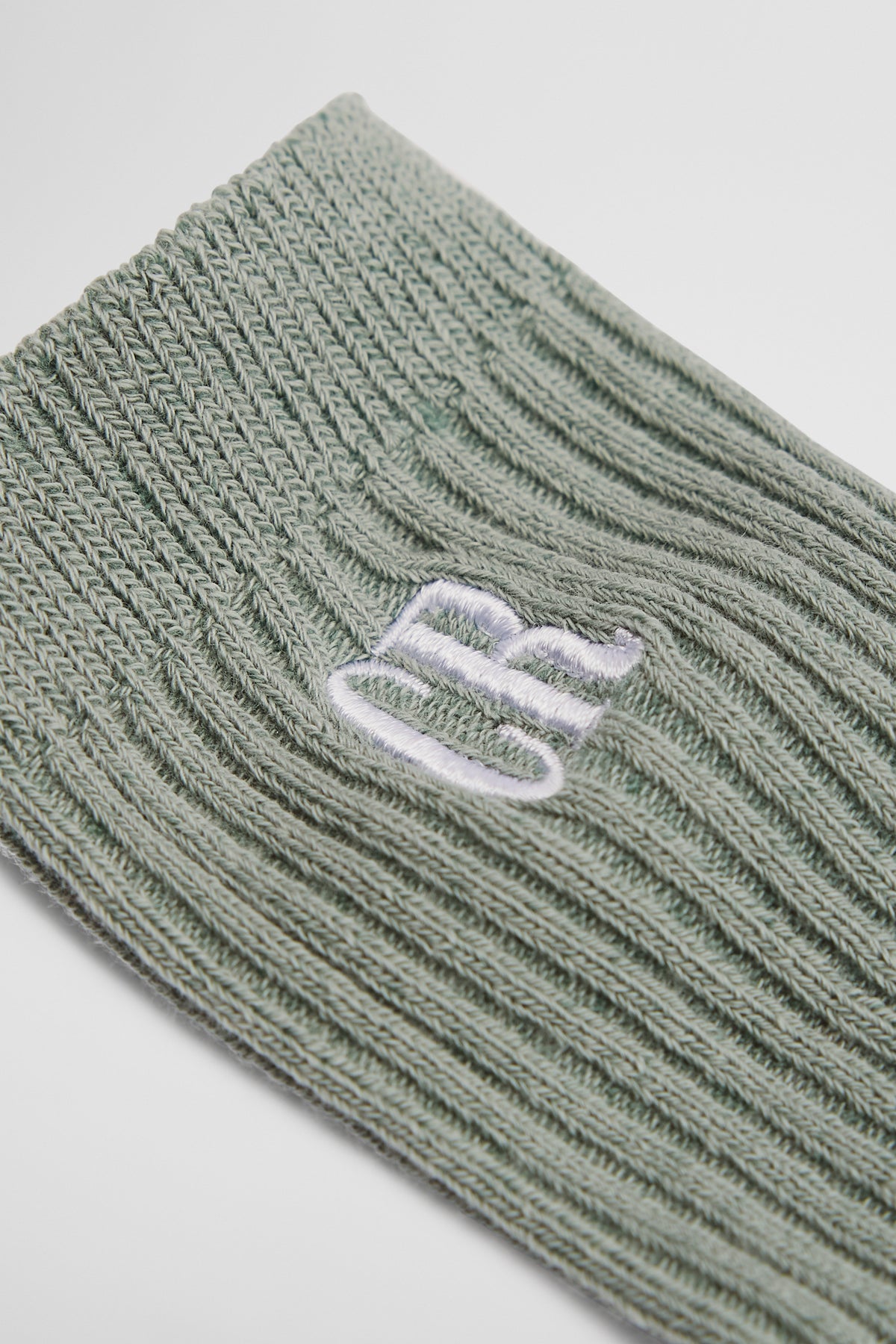 Rib Quarter Crew Sock
