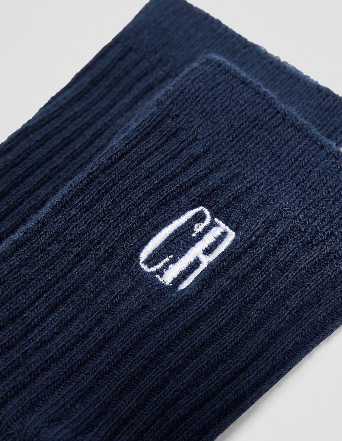Rib Quarter Crew Sock
