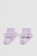 Rib Frill Sock