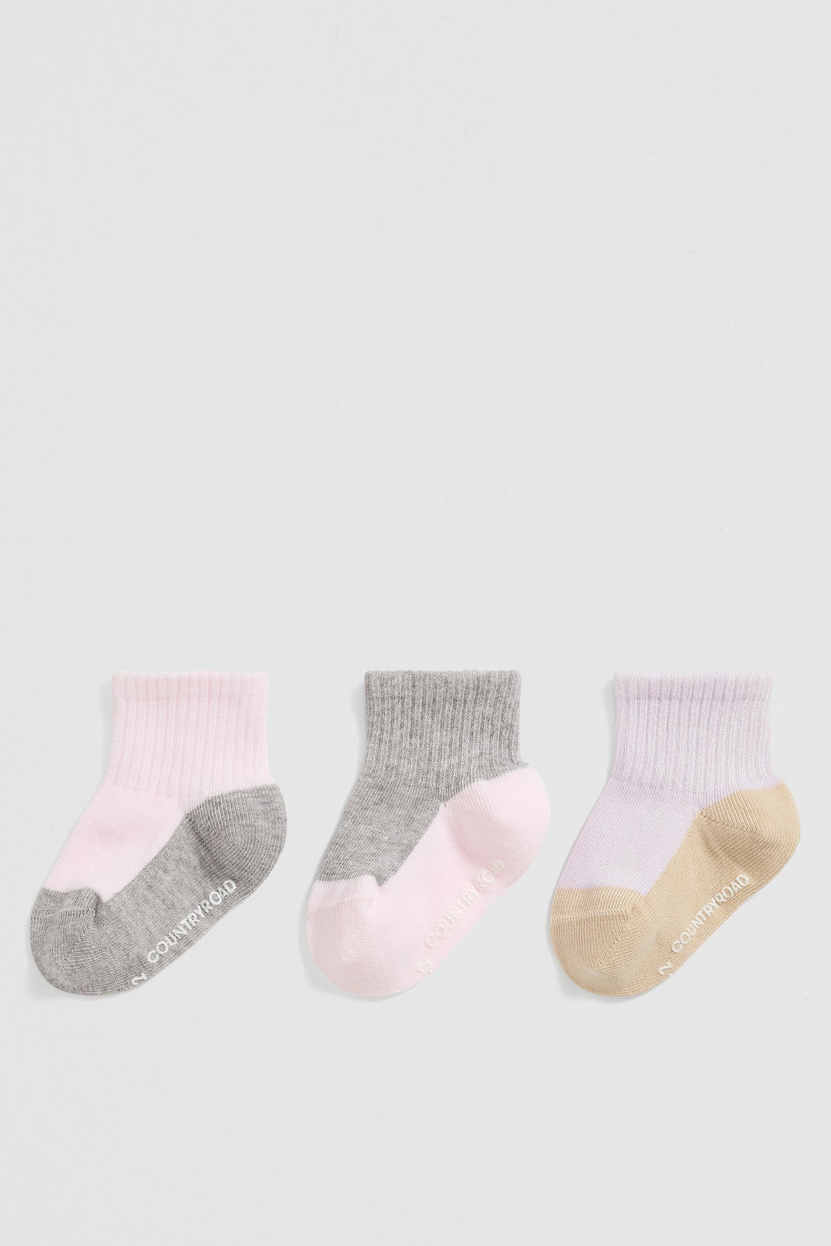 Quarter Crew Sock Pack of 3