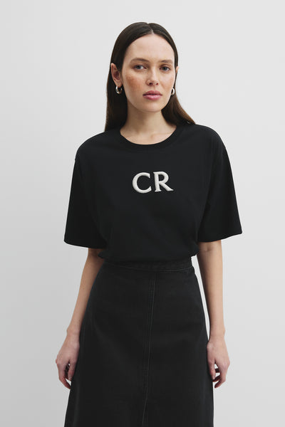 Australian Cotton Cr Logo T-Shirt