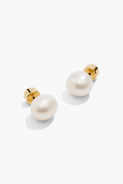 Small Freshwater Stud Earring