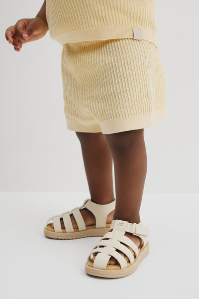 Organically Grown Cotton Knit Short