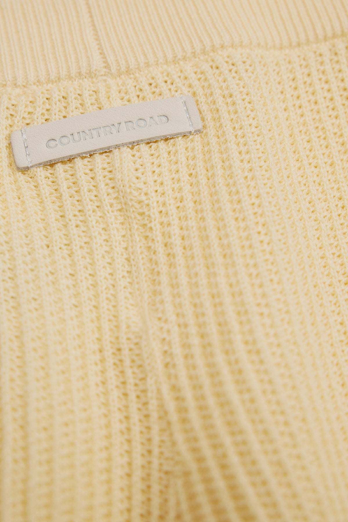 Organically Grown Cotton Knit Short
