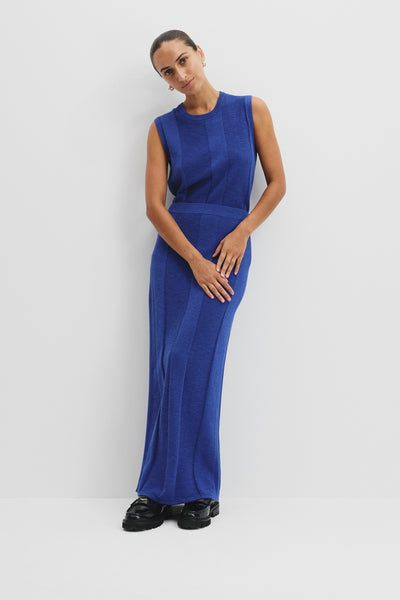 Organically Grown Cotton Linen Maxi Skirt