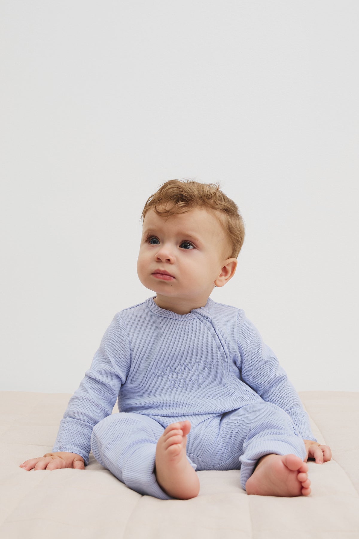 Organically Grown Cotton Waffle Jumpsuit