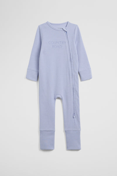 Organically Grown Cotton Waffle Jumpsuit