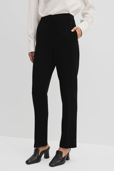 Slim Leg Woven Pant