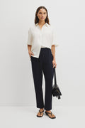 Pleated Tapered Pant