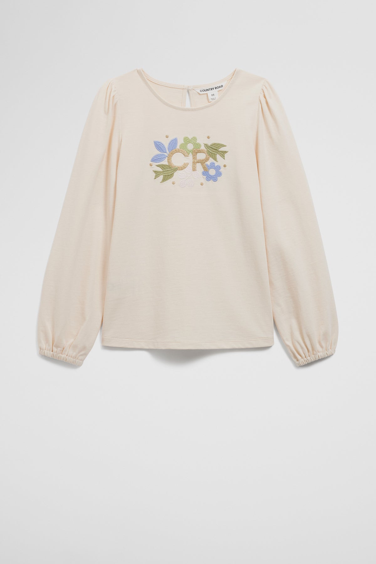 Cotton Cr Long Sleeve T-Shirt