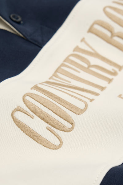 Organically Grown Cotton Logo Rugby Top