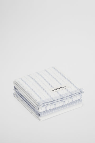 Laine Australian Cotton Tea Towel Pack Of 3