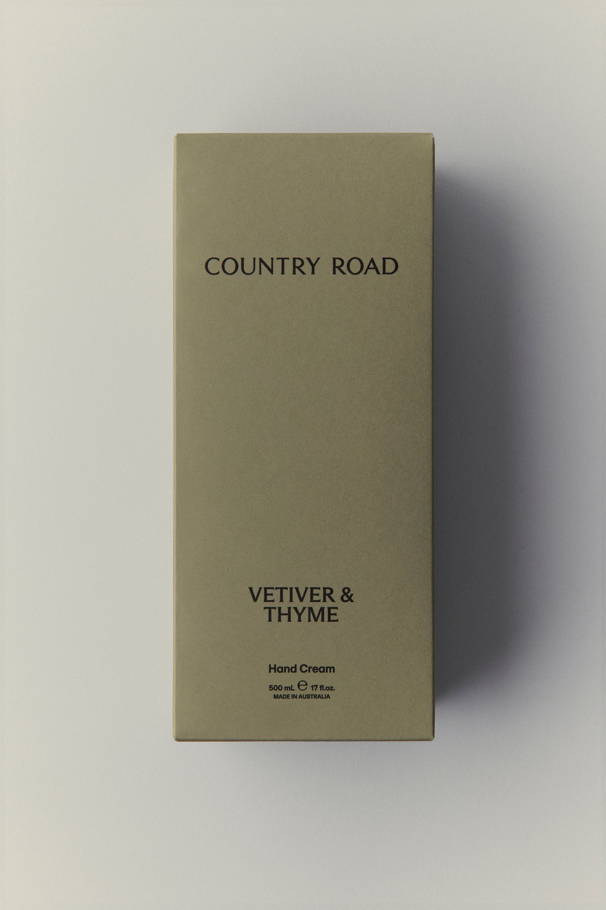 Australian Made Vetiver & Thyme Hand Cream 500Ml