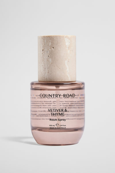 Australian Made Vetiver & Thyme Room Spray 100Ml
