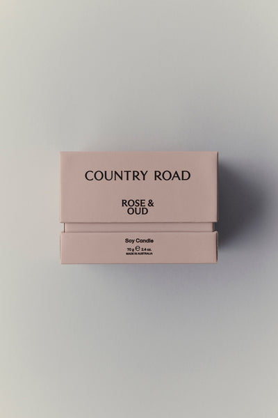 Australian Made Rose & Oud Candle 70G