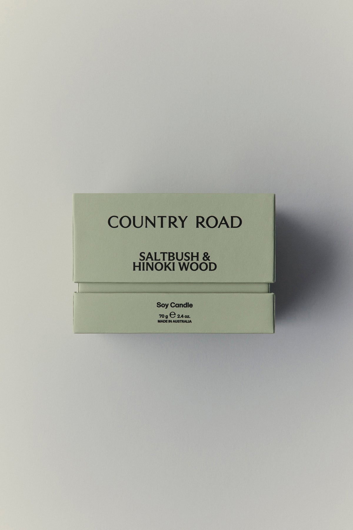 Australian Made Saltbush & Hinoki Wood Candle 70G
