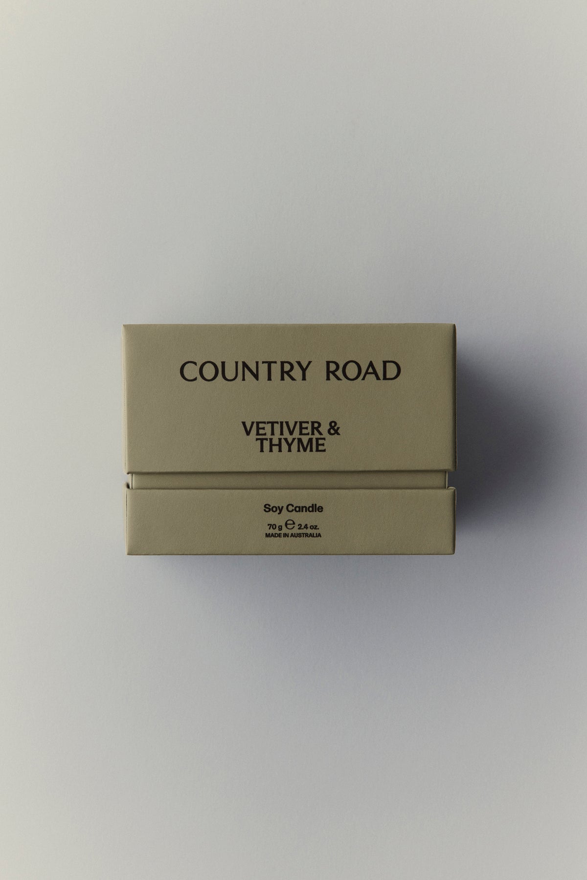 Australian Made Vetiver & Thyme Candle 70G