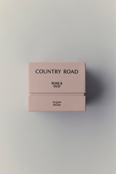 Australian Made Rose & Oud Candle 240G