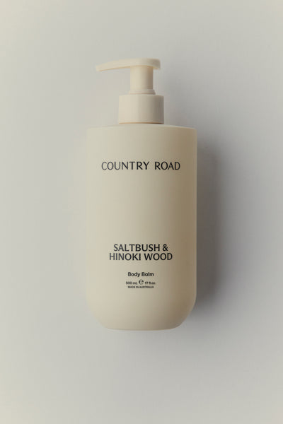Australian Made Saltbush & Hinoki Wood Body Balm 500Ml