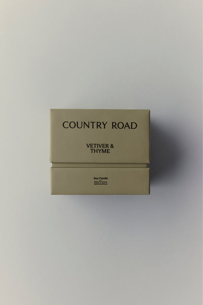 Australian Made Vetiver & Thyme Candle 240G