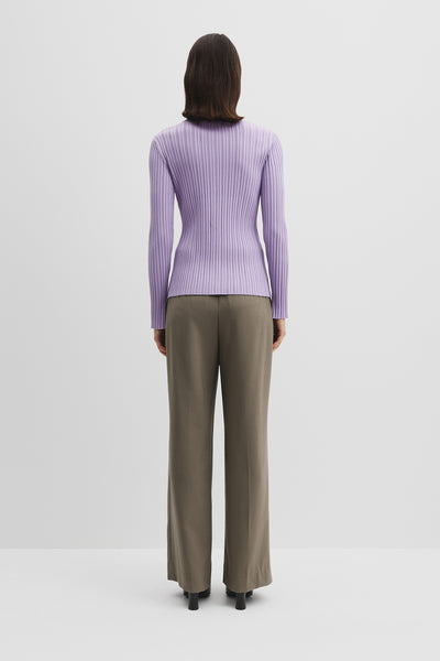 Pointelle Knit Shirt