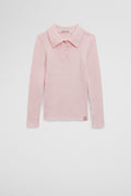 Organically Grown Cotton Long Sleeve Knit Polo