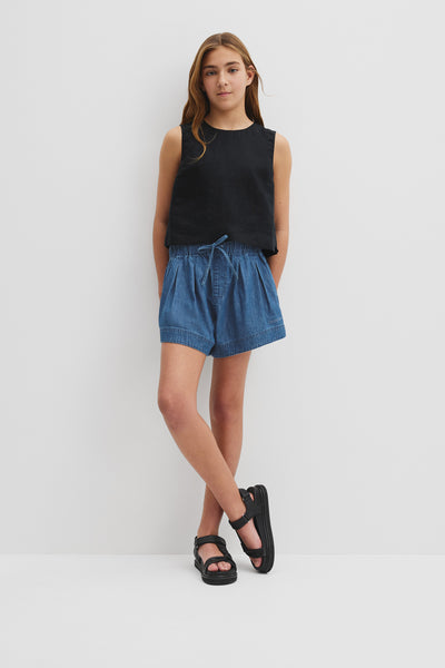 Teen Linen Tank