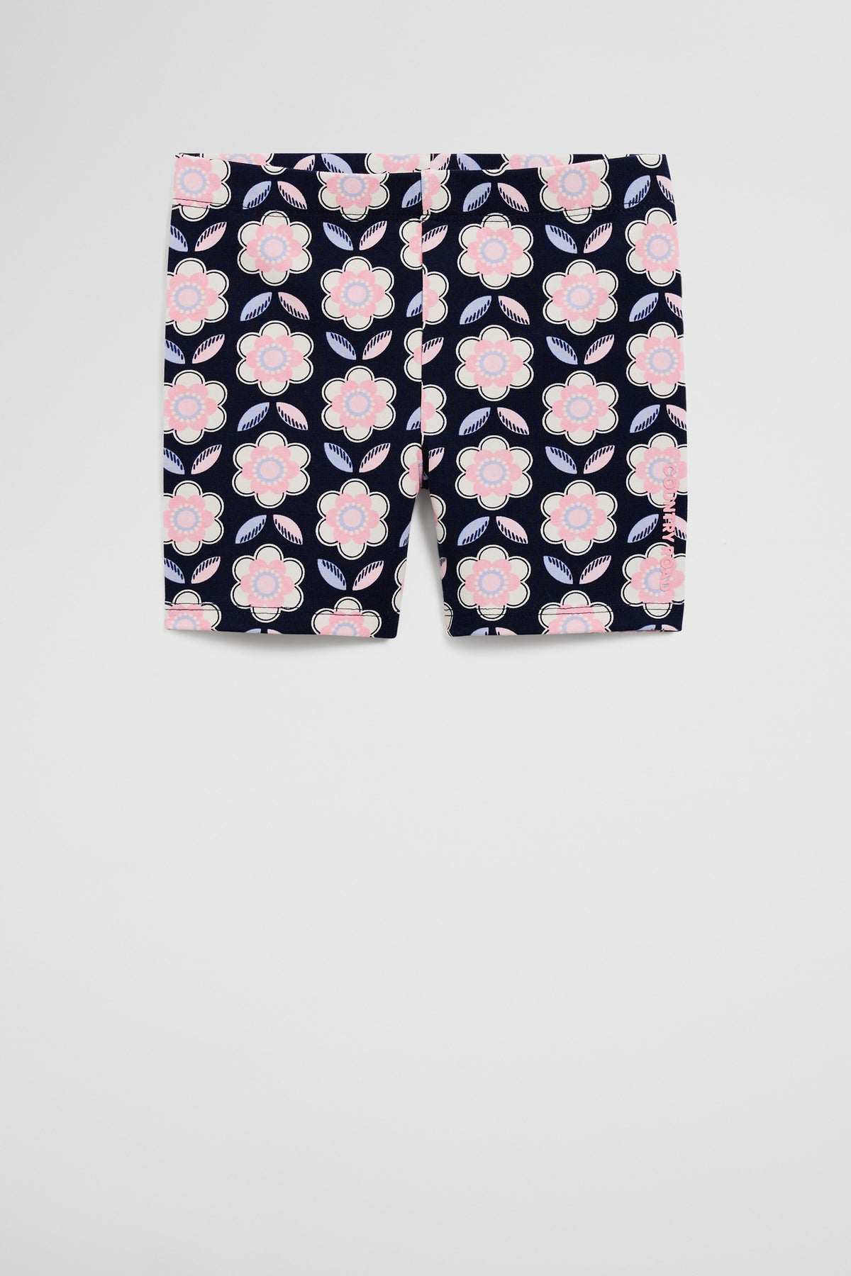 Cotton Blend Bike Short