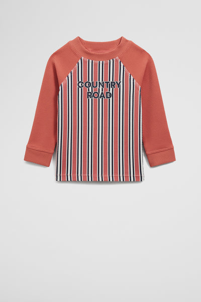 Stripe Logo Rash Vest