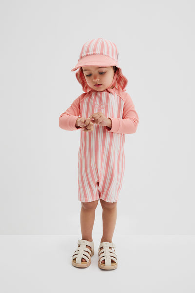 Stripe Swim Hat