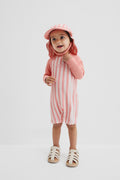 Stripe Logo Swimsuit