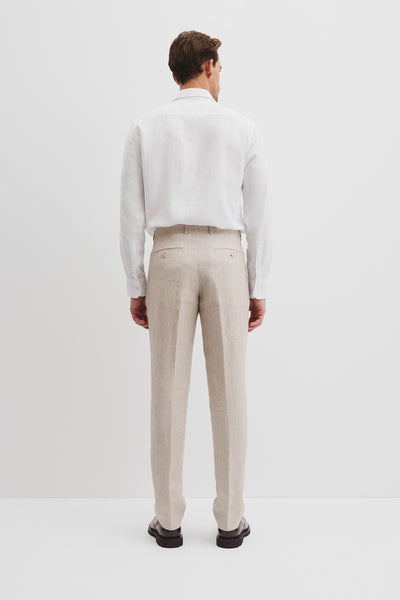 Linen Check Pant