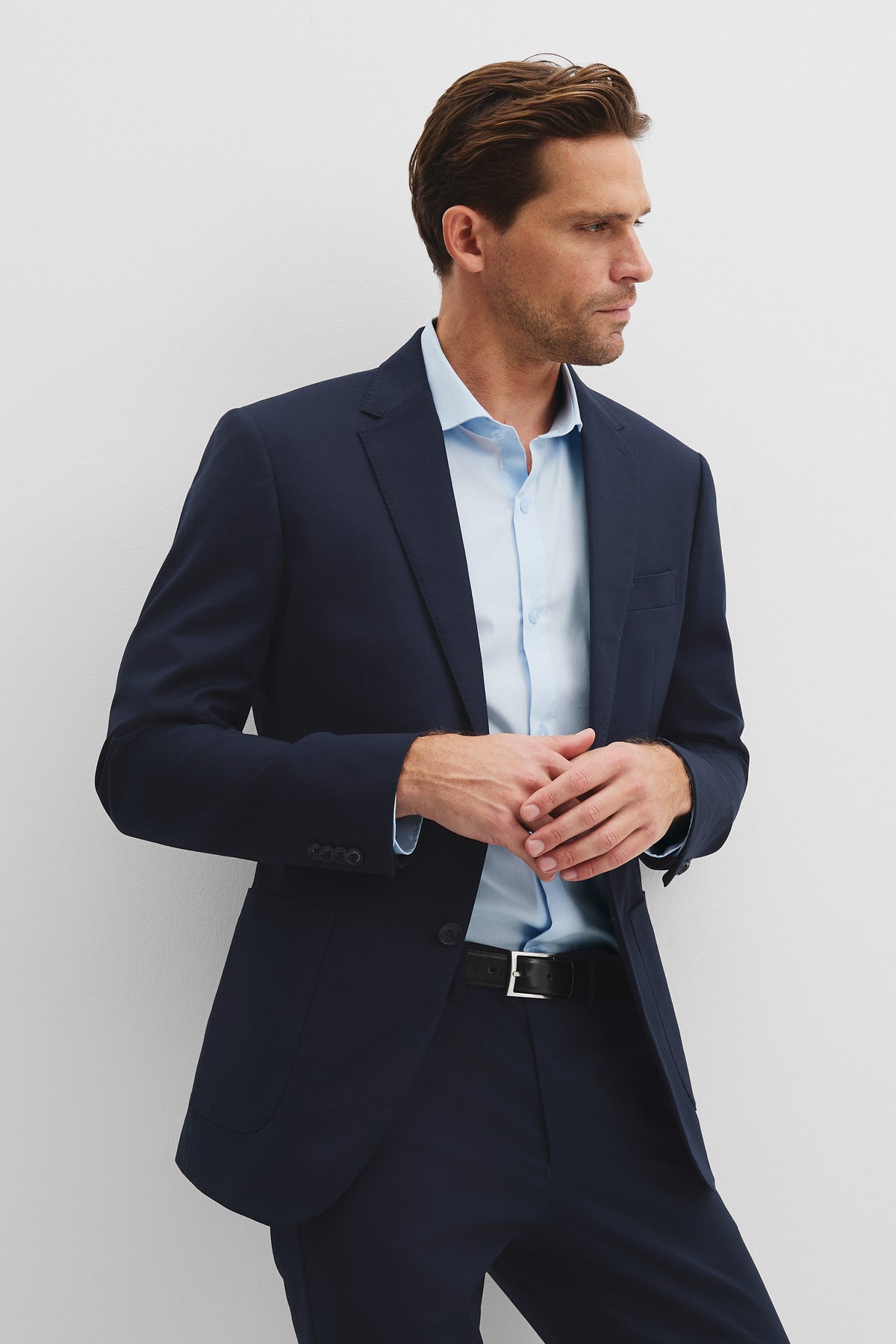 Slim Fit Cotton Stretch Jacket