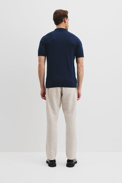 Australian Cotton Blend Silk Trophy Polo