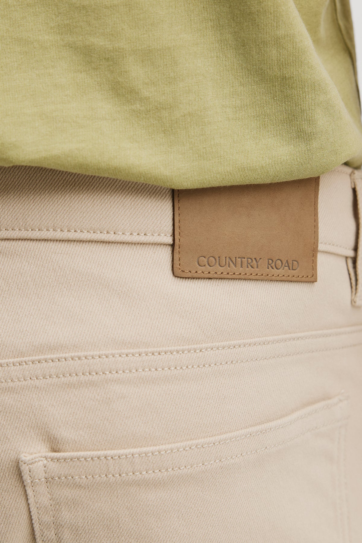 Twill Five-Pocket Pant