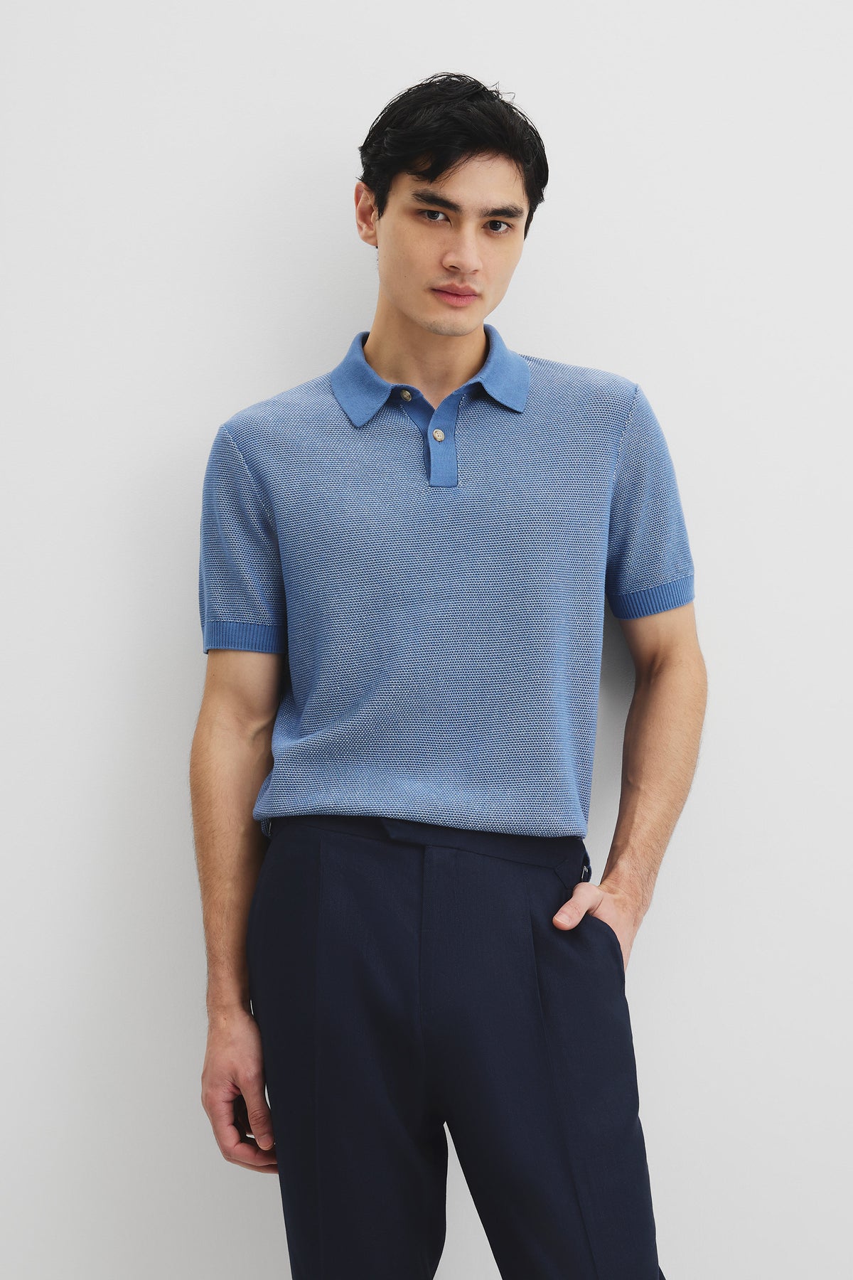 Australian Cotton Short Sleeve Knit Polo