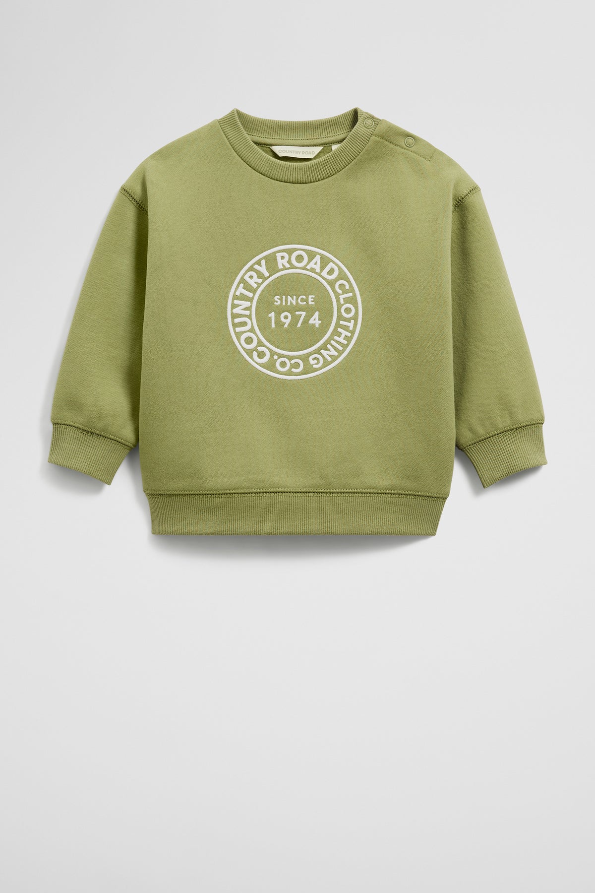 Oversized Circle Logo Sweat