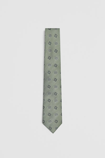 Silk Medallion Tie