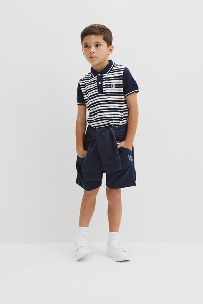Organically Grown Cotton Country Road Logo Polo Shirt