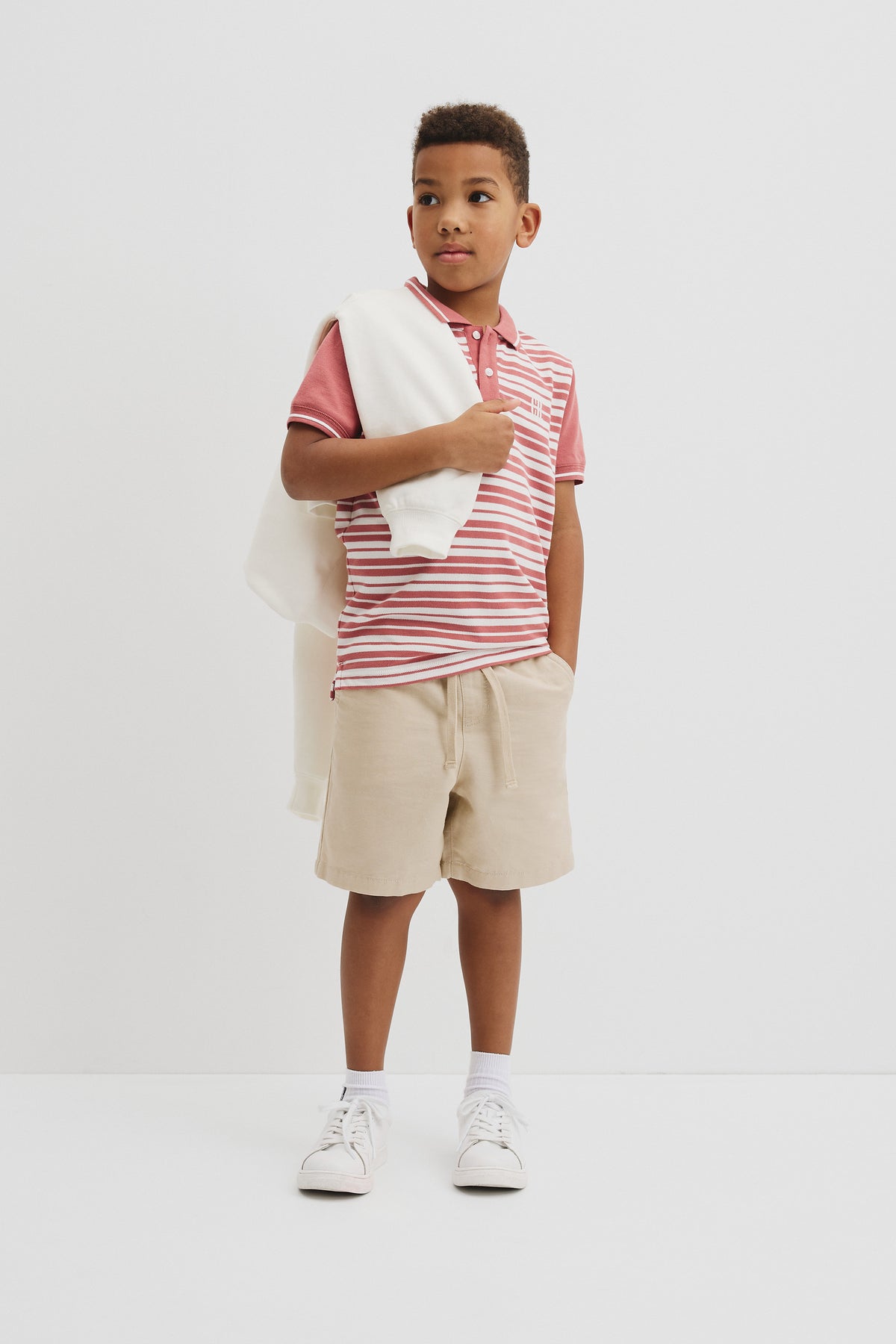 Organically Grown Cotton Country Road Logo Polo Shirt