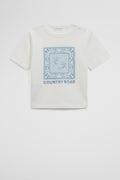 Paisley Print Oversized T-Shirt
