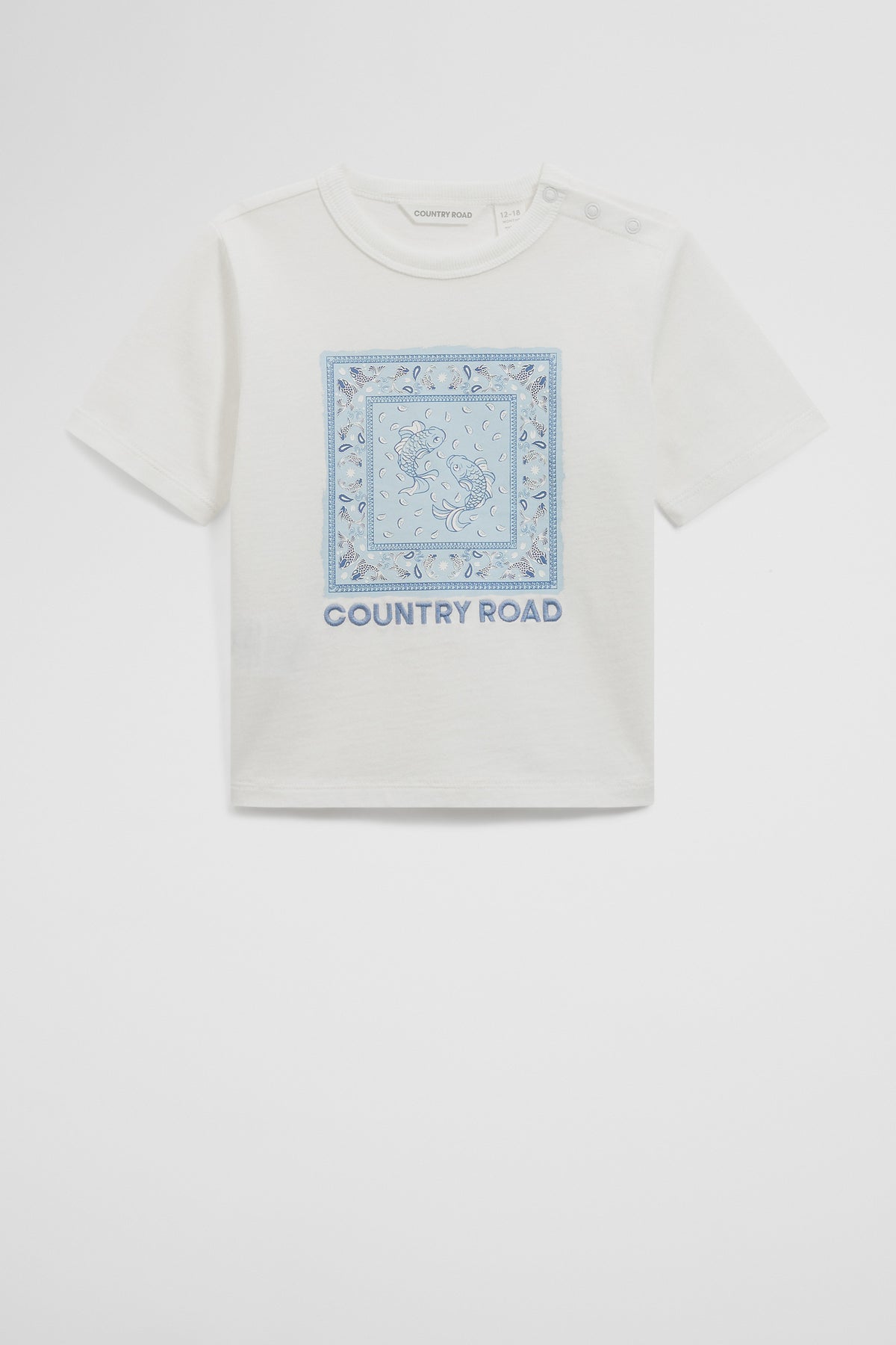 Paisley Print Oversized T-Shirt