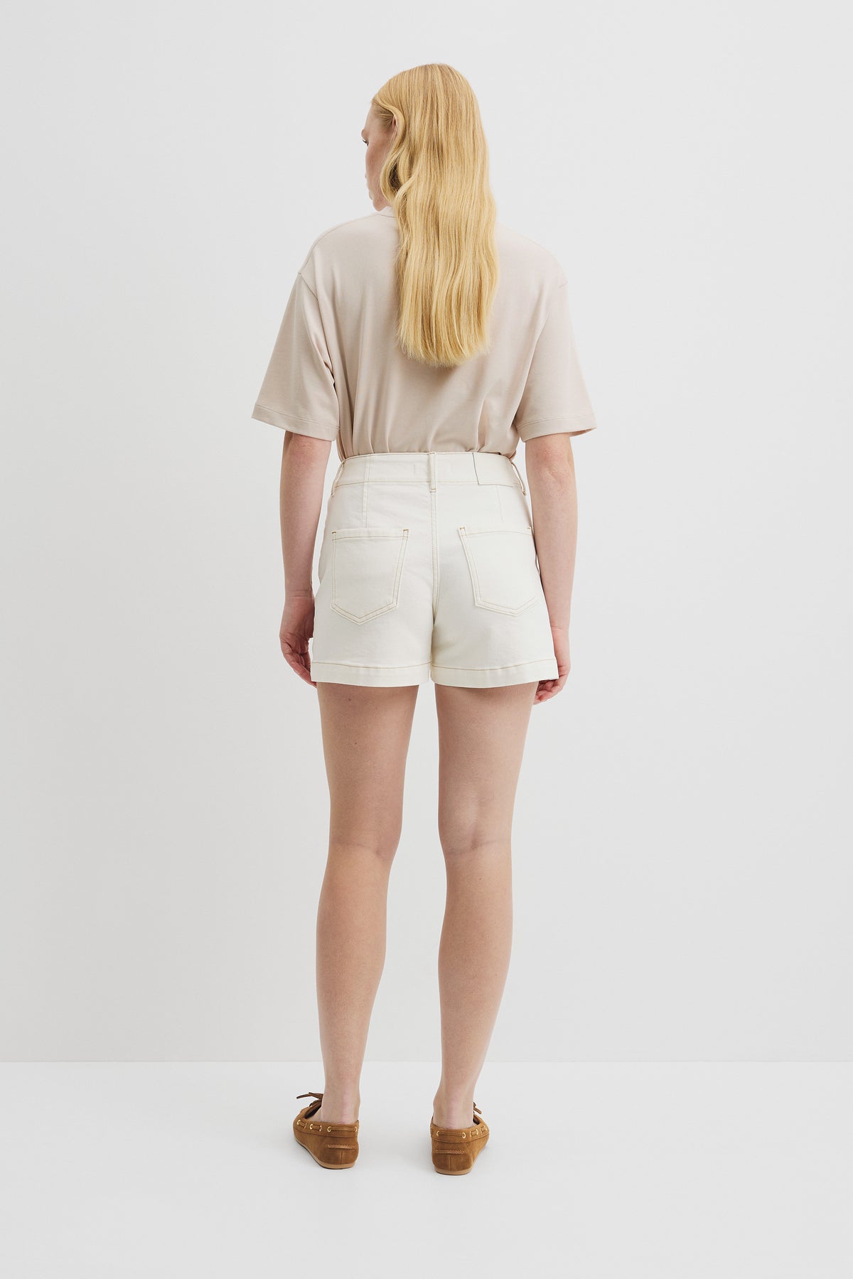 Denim A-Line Short