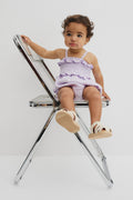 Gingham Frill Romper