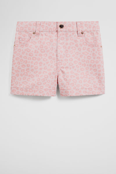 Hi Rise Denim Short