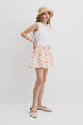 Sunset Print Skirt