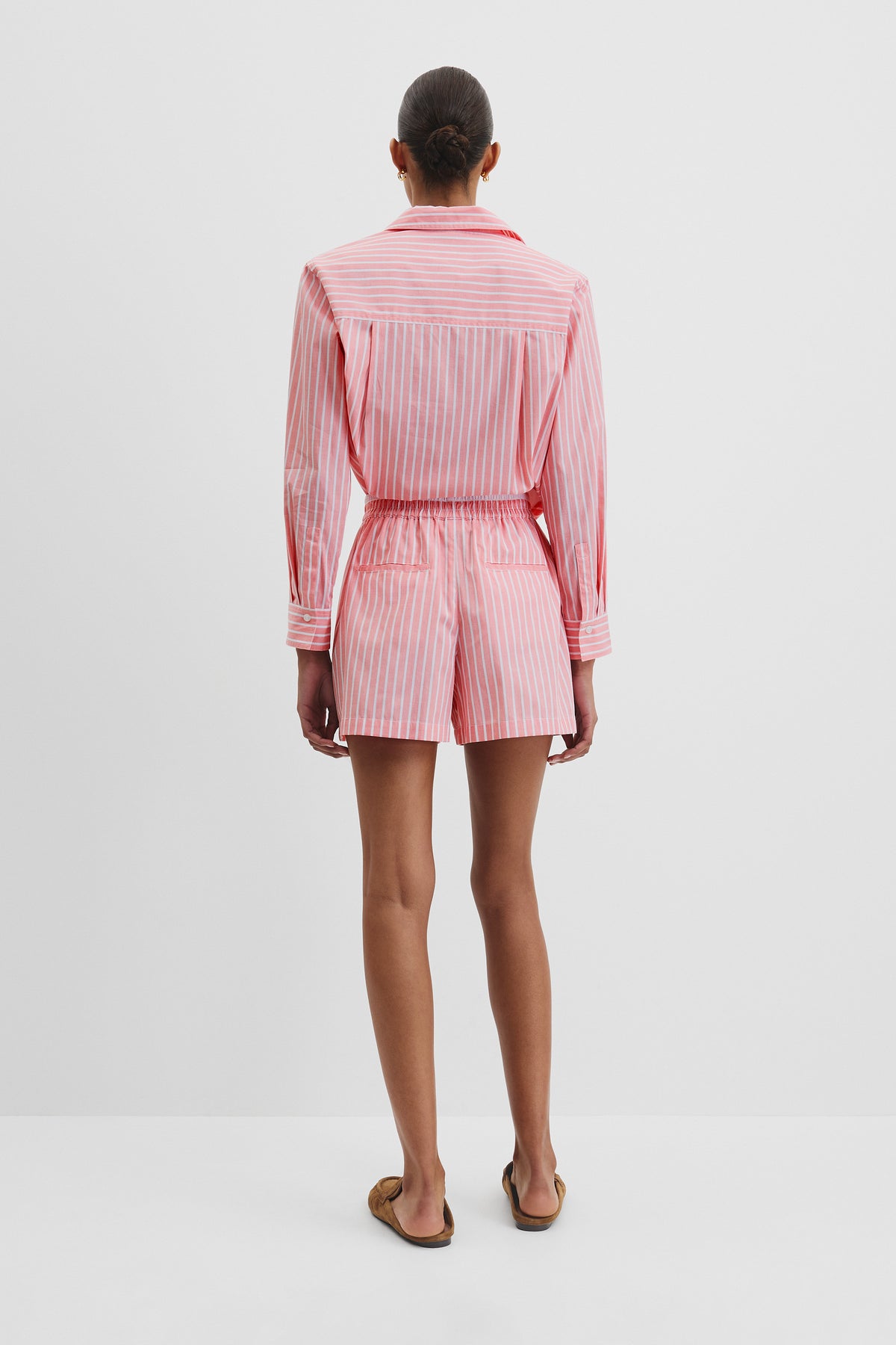 Australian Cotton Oxford Stripe Short