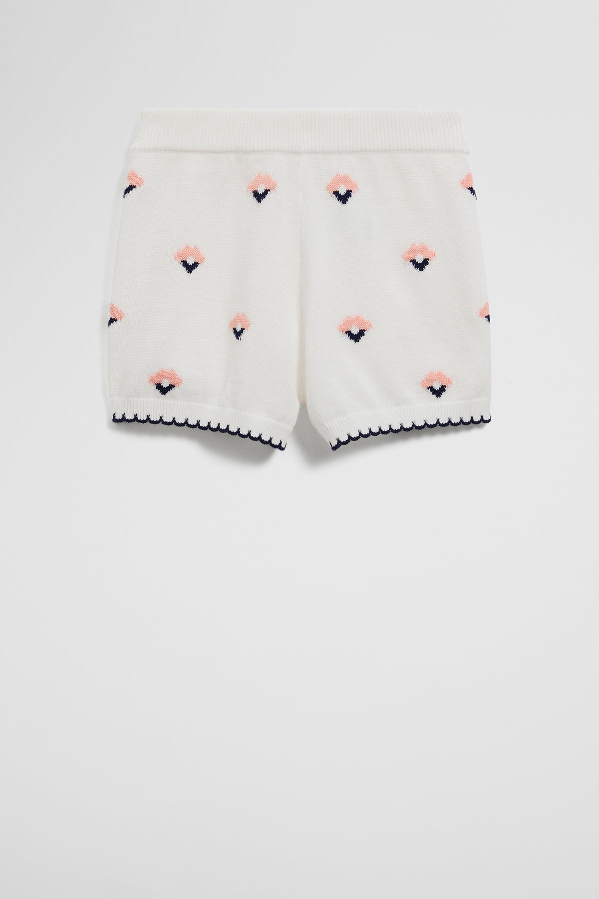 Flower Knit Shorts